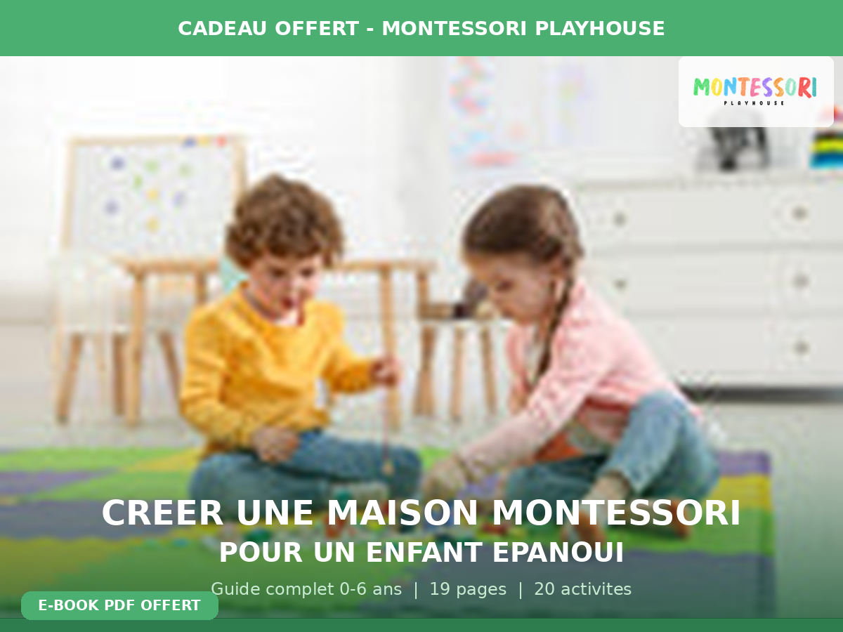 Guide Maison Montessori — E-book offert